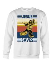 Vintage Hockey Jesus Save Shirt Crewneck Sweatshirt thumbnail