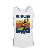 Vintage Hockey Jesus Save Shirt Unisex Tank thumbnail