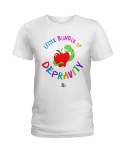 Little Bundle Of Depravity Shirt Ladies T-Shirt thumbnail