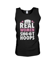 Real Woman Shoot Hoops Shirt Unisex Tank thumbnail