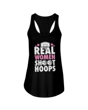Real Woman Shoot Hoops Shirt Ladies Flowy Tank thumbnail