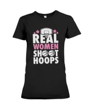 Real Woman Shoot Hoops Shirt Premium Fit Ladies Tee thumbnail