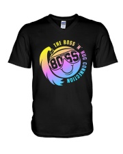Smiley Face The Boss N Hug Connection Shirt V-Neck T-Shirt thumbnail