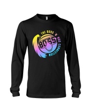 Smiley Face The Boss N Hug Connection Shirt Long Sleeve Tee thumbnail
