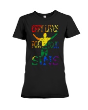 Drklght Effy Lives For Your Sins Shirt Premium Fit Ladies Tee thumbnail
