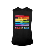Color Handshake Love Is Love Shirt Sleeveless Tee thumbnail