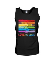 Color Handshake Love Is Love Shirt Unisex Tank thumbnail