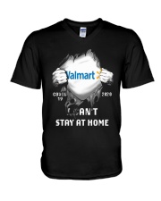 Walmart Covid 19 2020 I Can't Stay At Home Shirt V-Neck T-Shirt thumbnail