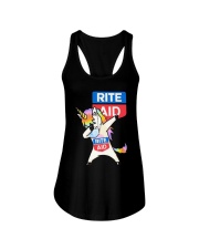Unicorn Mask Dabbing Rite Aid Shirt Ladies Flowy Tank thumbnail