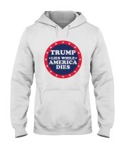 Trump Lies While America Dies Shirt Hooded Sweatshirt thumbnail