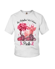 Pig In October We Wear Pink Shirt Youth T-Shirt thumbnail