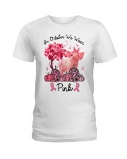Pig In October We Wear Pink Shirt Ladies T-Shirt thumbnail
