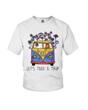 Hippie Girl Lets Take A Trip Shirt Youth T-Shirt thumbnail