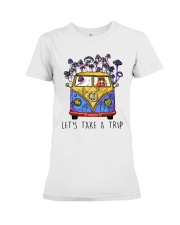 Hippie Girl Lets Take A Trip Shirt Premium Fit Ladies Tee thumbnail