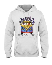 Hippie Girl Lets Take A Trip Shirt Hooded Sweatshirt thumbnail