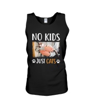 No Kids Just Cats Shirt Unisex Tank thumbnail