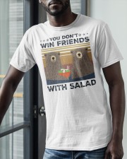 Vintage Bear You Dont Win Friends Salad Shirt Classic T-Shirt apparel-classic-tshirt-lifestyle-front-39
