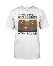 Vintage Bear You Dont Win Friends Salad Shirt Classic T-Shirt front