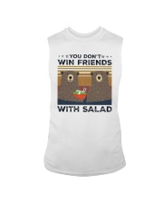 Vintage Bear You Dont Win Friends Salad Shirt Sleeveless Tee thumbnail