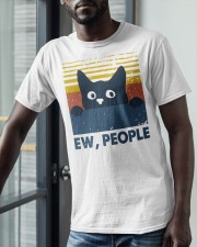 Vintage Cat Ew People Shirt Classic T-Shirt apparel-classic-tshirt-lifestyle-front-39