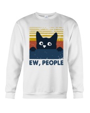 Vintage Cat Ew People Shirt Crewneck Sweatshirt thumbnail