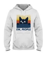 Vintage Cat Ew People Shirt Hooded Sweatshirt thumbnail