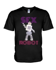 Trevor Moore Sex Robot Shirt V-Neck T-Shirt thumbnail