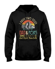 I Have Two Titles Dad And Pops And I Rock Shirt Hooded Sweatshirt thumbnail