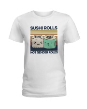 Vintage Sushi Rolls Not Gender Roles Shirt Ladies T-Shirt thumbnail