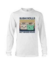 Vintage Sushi Rolls Not Gender Roles Shirt Long Sleeve Tee thumbnail