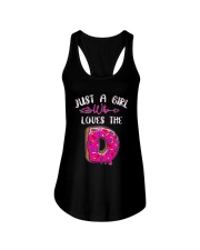 Just A Girl Who Loves The Donuts Shirt Ladies Flowy Tank thumbnail