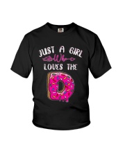 Just A Girl Who Loves The Donuts Shirt Youth T-Shirt thumbnail