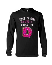 Just A Girl Who Loves The Donuts Shirt Long Sleeve Tee thumbnail
