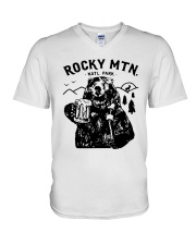 Bear Rocky Mtn Natl Park Shirt V-Neck T-Shirt thumbnail