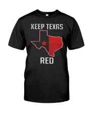 Flag Keep Texas Red Shirt Classic T-Shirt thumbnail