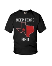Flag Keep Texas Red Shirt Youth T-Shirt thumbnail