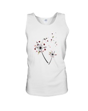 Wine Dandelion Shirt Unisex Tank tile