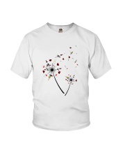 Wine Dandelion Shirt Youth T-Shirt tile
