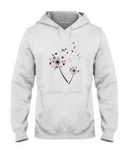 Wine Dandelion Shirt Hooded Sweatshirt tile