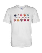 Strawberry Screech Shirt V-Neck T-Shirt thumbnail