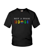 Moon Phase Lgbt Not A Phase Shirt Youth T-Shirt thumbnail