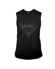 Lgbt Non Binary Humanoid Shirt Sleeveless Tee thumbnail