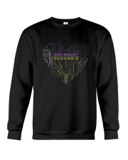 Lgbt Non Binary Humanoid Shirt Crewneck Sweatshirt thumbnail