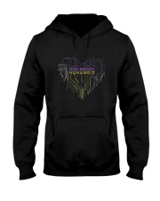 Lgbt Non Binary Humanoid Shirt Hooded Sweatshirt thumbnail