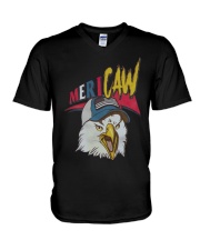 Eagle Independence Day Mericaw Shirt V-Neck T-Shirt thumbnail