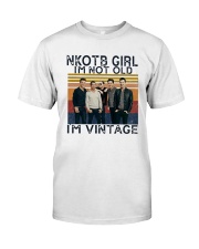 Nkotb Girl Im Not Old Im Vintage Shirt Classic T-Shirt front