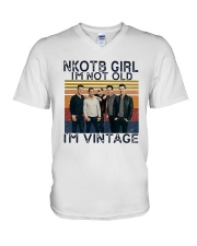 Nkotb Girl Im Not Old Im Vintage Shirt V-Neck T-Shirt thumbnail