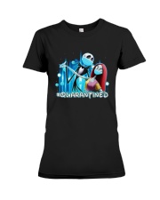 Jack And Sally Quarantined Shirt Premium Fit Ladies Tee thumbnail