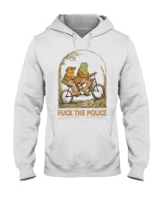 Frog And Toad Fuck The Police Shirt Hooded Sweatshirt thumbnail