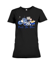 The Peanuts Ive Got Your Six Back The Blue Shirt Premium Fit Ladies Tee thumbnail